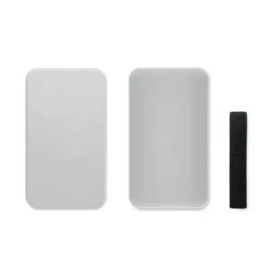 Lunchbox z PP z gumką 750 ml BRUSS - Szary (MO2678-07)