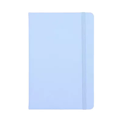Notatnik A5 z tworzywa PU z kartkami FSC - pastelowoniebieski (LT92066-N0016)