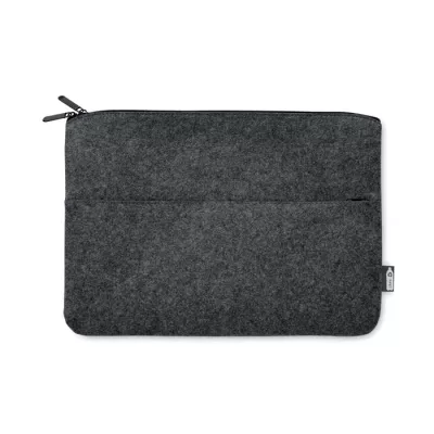 Torba na laptop 14" z filcu RPET TOPLO - Kamienny Szary (MO6419-15)