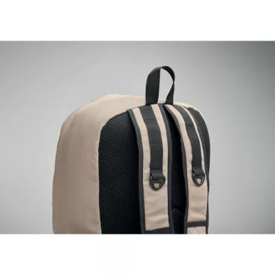Plecak na laptop 15" z recyklingu 450 g/m² LEIRUR - Sznur (MO2391-65)