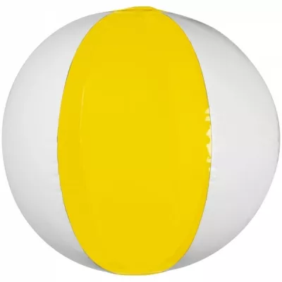 Piłka plażowa Ø 26cm MONTEPULCIANO - żółty (091408)