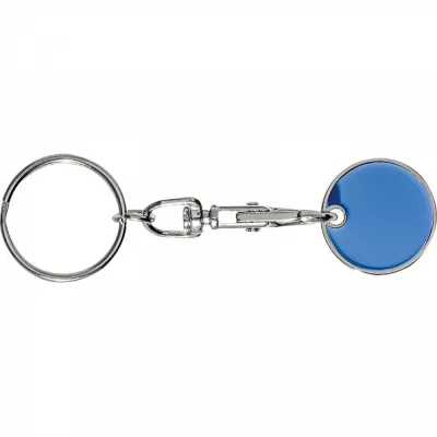 Brelok z żetonem NELLIE - niebieski (9047704)