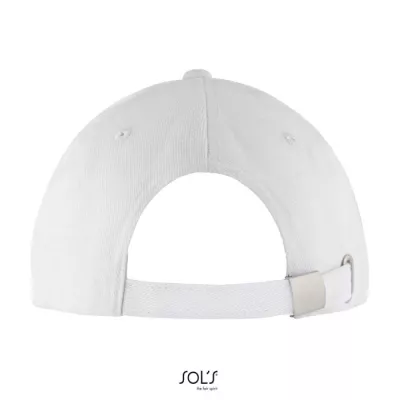 Czapka z daszkiem 5-panelowa 260 g/m² Sol's LONG BEACH - White/French Navy (S00594-FV)