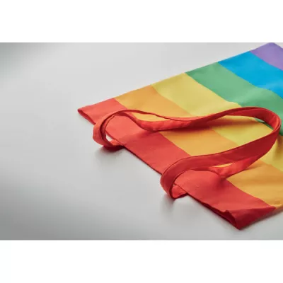 Torba bawełniana tęczowa 200 g/m² BOREALIS - Wielokolorowy (MO6353-99)