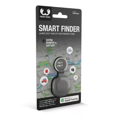 6SFT1 | Fresh 'n Rebel Smart Finder (Apple Find My) - ciemnoszary (LT49200-N0060)