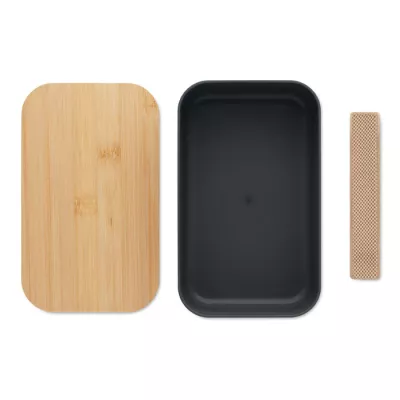 Lunchbox z PLA 1000 ml BEIBABOX - Czarny (MO2311-03)