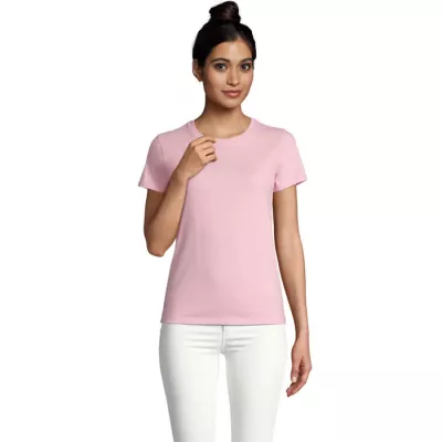 Koszulka damska 190 g/m² Sol's IMPERIAL WOMEN - Cukierowy Róż (S11502-AX)