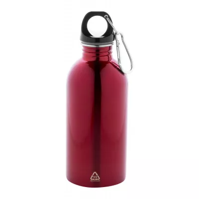 Ressuto butelka z ze stali nierdzewnej z recyklingu - czerwony (AP808228-05)