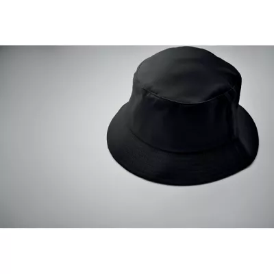 Kapelusz przeciwsłoneczny bawełniany 260 g/m² MONTI - Czarny (MO2261-03)