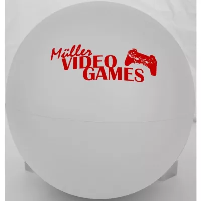 Piłka plażowa Ø 26cm ORLANDO - biały (102906)