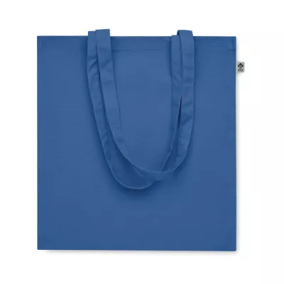 Torba z bawełny organicznej 220 g/m² BENTE COLOUR - Niebieski (MO2197-37)