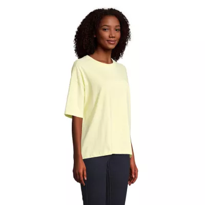Koszulka damska oversize 180 g/m² Sol's BOXY WOMEN - Jasno Żółty (S03807-LY)