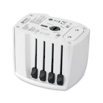 Adapter podróżny USB-C 30W Skross MUV USB AC30 PD - Bialy (MO2980-06)