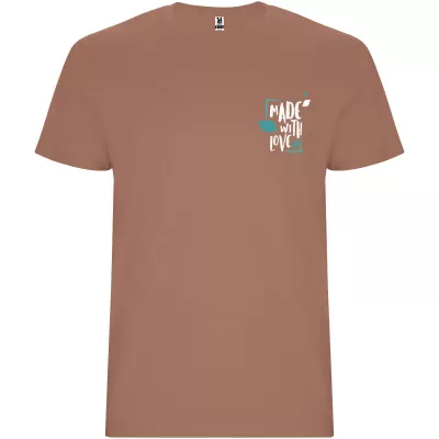 Stafford koszulka męska z krótkim rękawem - Mokka (R6681-MOCHA)