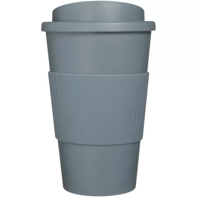 Kubek termiczny z serii Americano® o pojemności 350 ml z uchwytem - Szary (21000226)