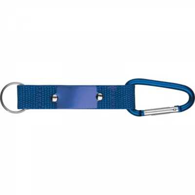Brelok z karabińczykiem PHYLLIS - niebieski (9116804)