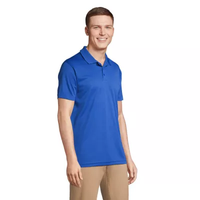 Polo sportowe unisex z recyklingu Sol's PITCHER - Niebieski (S04442-RB)