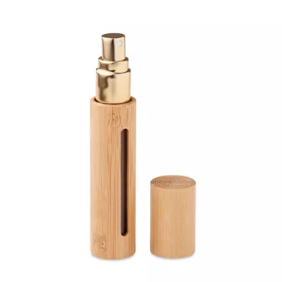 Atomizer na perfumy 10 ml w bambusowej obudowie MIZER - Drewna (MO6697-40)
