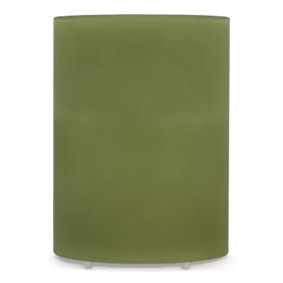 Nyelle Świeca woskowa LED z możliwością ładowania w szklanym pojemniku - Oliwkowa zieleń (LT57313-N0043)