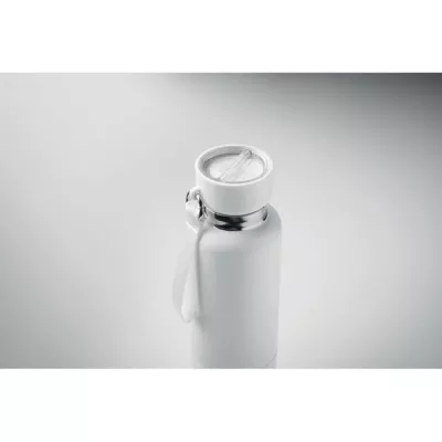 Butelka termiczna stalowa z kubkiem 500 ml NOEKA - Bialy (MO2716-06)