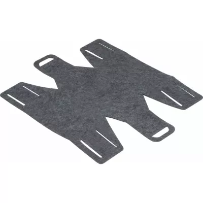 Składany koszyk z filcu rPET OSTERSUND - ciemnoszary (433777)