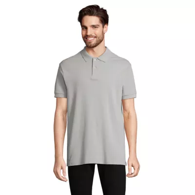 Koszulka polo męska z czesanej bawełny Sol's PACIFIC - Pure Grey (S04439-PG)