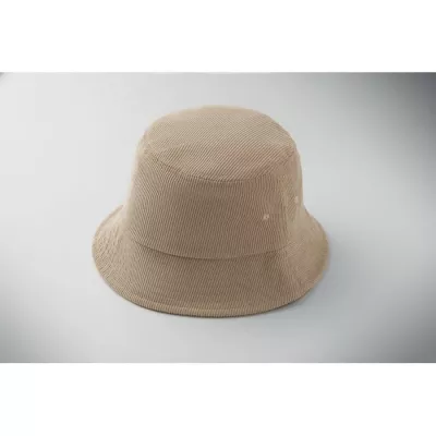 Kapelusz bucket sztruksowy 220 g/m² SCOOP - Bezowy (MO2869-13)