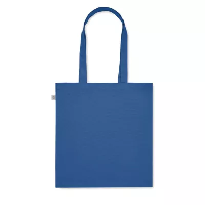 Torba z bawełny organicznej 220 g/m² BENTE COLOUR - Niebieski (MO2197-37)