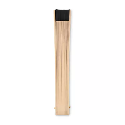 Wachlarz drewniany z 34 żebrami WOODFAN - Czarny (MO2883-03)