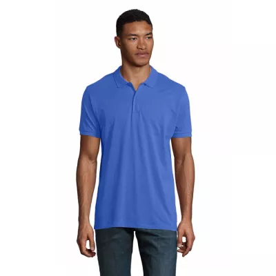 Polo męskie organiczne 170 g/m² Sol's PLANET MEN - Niebieski (S03566-RB)