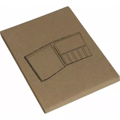 Karteczki do markowania BURLINGTON - brązowy (826801)