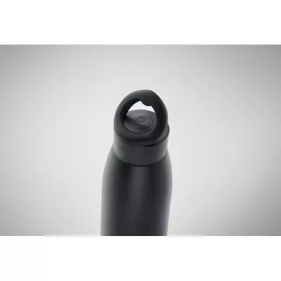 Butelka dwuścienna stalowa 400 ml CALEFRIO - Czarny (MO2331-03)