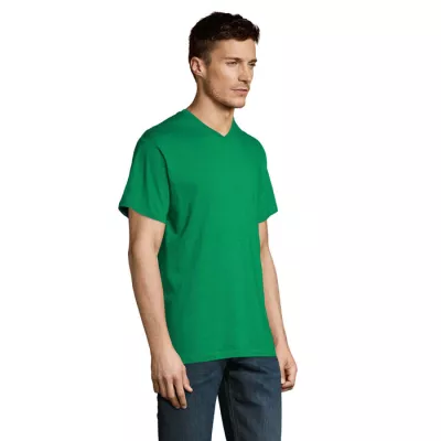 Koszulka męska V-neck 150 g/m² Sol's VICTORY - Zielony (S11150-KG)