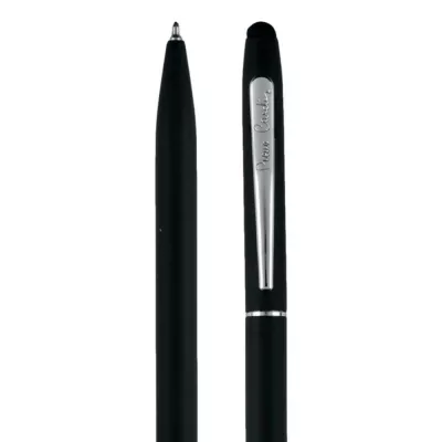 Długopis metalowy touch pen ADELINE Pierre Cardin - czarny (B0101100IP303)