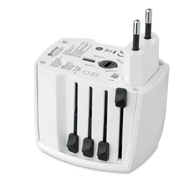 Adapter podróżny USB-C 30W Skross MUV USB AC30 PD - Bialy (MO2980-06)