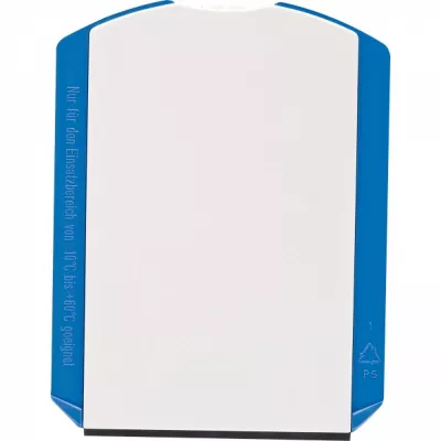 Parkometr ze skrobaczką do szyb DEIRDRE - niebieski (9901104)