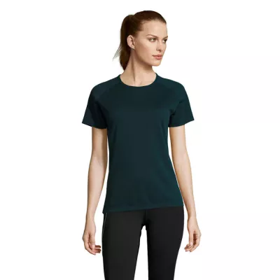 Koszulka sportowa damska 140 g/m² Sol's SPORTY WOMEN - Błękit Naftowy (S01159-PB)