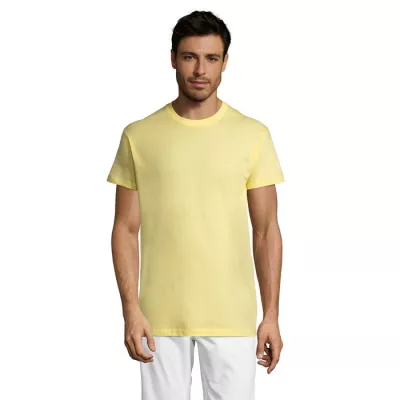 Koszulka unisex bawełniana 150 g/m² Sol's REGENT - Jasnożółty (S11380-PY)