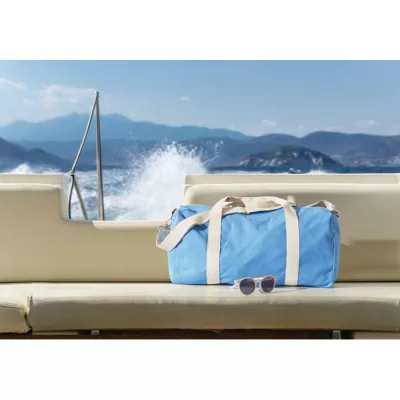 Torba na ramię z recyklingu 320 g/m² MALDI - Turkusowy (MO2482-12)