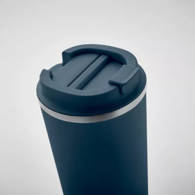 Kubek termiczny ze stali z recyklingu 510 ml BRACE + - Francuski Granat (MO6579-85)