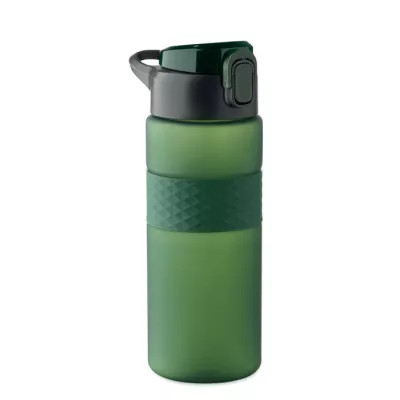 Butelka z RPET ze słomką 700 ml ISJFORDEN - Ciemnozielony (MO2755-60)