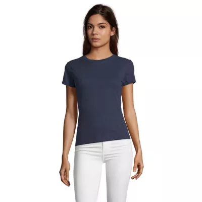 Koszulka damska 150 g/m² Sol's REGENT FIT WOMEN - French Navy (S02758-FN)