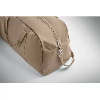 Torba podróżna z recyklingu 450 g/m² DUFFAS COLOUR - Khaki (MO2508-39)