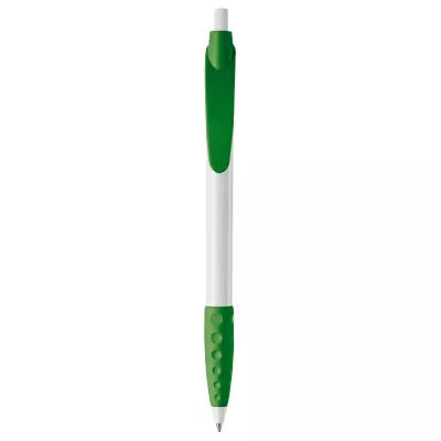 Długopis plastikowy (ABS) Cosmo - biało / zielony (LT87622-N0131)