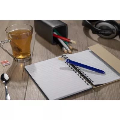 Długopis z odpadów ocean bound OCEANO - niebieski (19740-03)