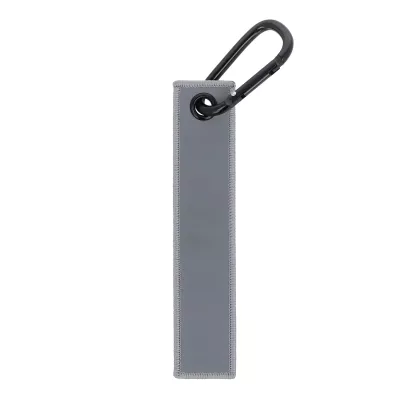 Odblaskowa zawieszka bagażowa 30 x 145 cm - szary (LT99646-N0061)
