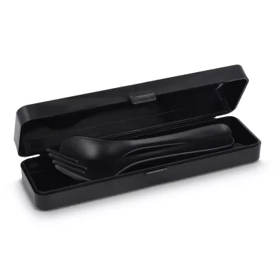 Zestaw sztućców PP - czarny (LT90401-N0002)