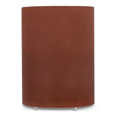 Nyelle Świeca woskowa LED z możliwością ładowania w szklanym pojemniku - brązowy (LT57313-N0051)