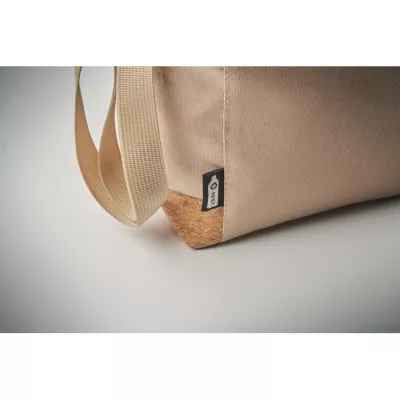 Torba chłodząca RPET z korkowym dnem 5 l KOELER - Khaki (MO2504-39)