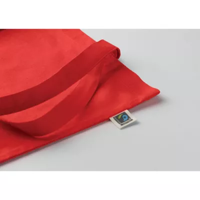Torba bawełniana Fairtrade 180 g/m² OSOLE+ COLOUR - Czerwony (MO2589-05)